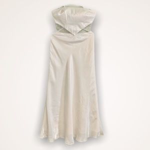 Faviana Wedding Dress Two Pieces White Size Small